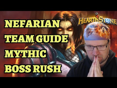 Mythic Boss Rush Nefarian Guide - Level 220 - Hearthstone Mercenaries