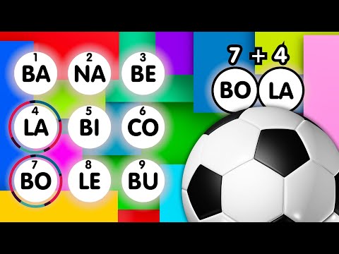 Brincadeira: juntar sílabas - Atividade para crianças em processo de alfabetização