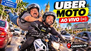 MOTO UBER AO VIVO EM CARUARU (Casal Guimarães Segunda-feira)