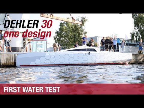Dehler 30 one design - First water test