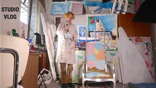 BACK TO THE ART + exciting announcement! 🎨✨ // studio vlog