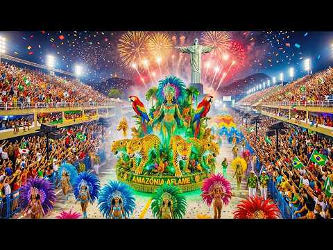 Rio Carnival 2026 🇧🇷 The Biggest Party on Earth | Samba Parade Spectacle 4K