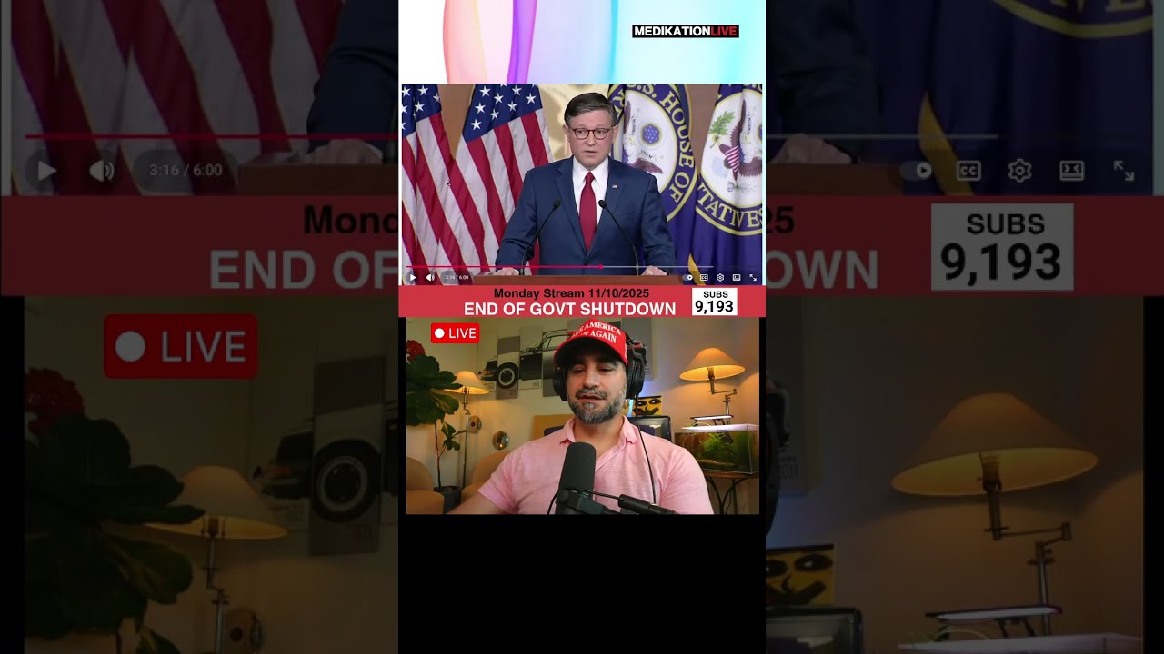🔴 End of Govt Shutdown, Trump Meeting with Syria - LIVE