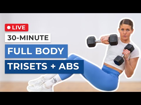 LIVE 30 Minute Full Body Shred Workout