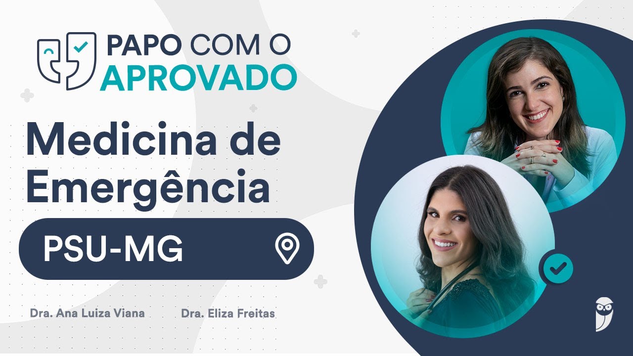 Papo com Aprovada em 1º lugar em Medicina de Emergência pelo PSU MG - Dra Eliza Freitas