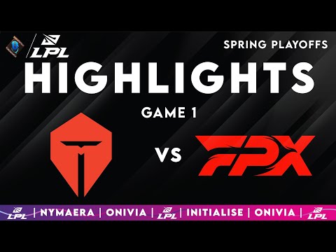 TES vs FPX Game 1 Highlights | LPL Playoffs 2025 | Top Esports vs FunPlus Phoenix by Onivia