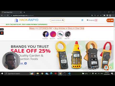 HackRapyd Team - Demonstration of Checkout Experience - Rapyd Hack the Galaxy