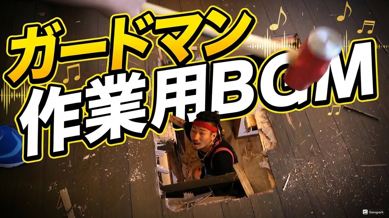 チャンネルガードマン曲[作業用BGM]