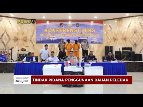 PRESISI UPDATE : DITPOLAIRUD UNGKAP BAHAN PELEDAK ILEGAL 17/10/2024 16.00