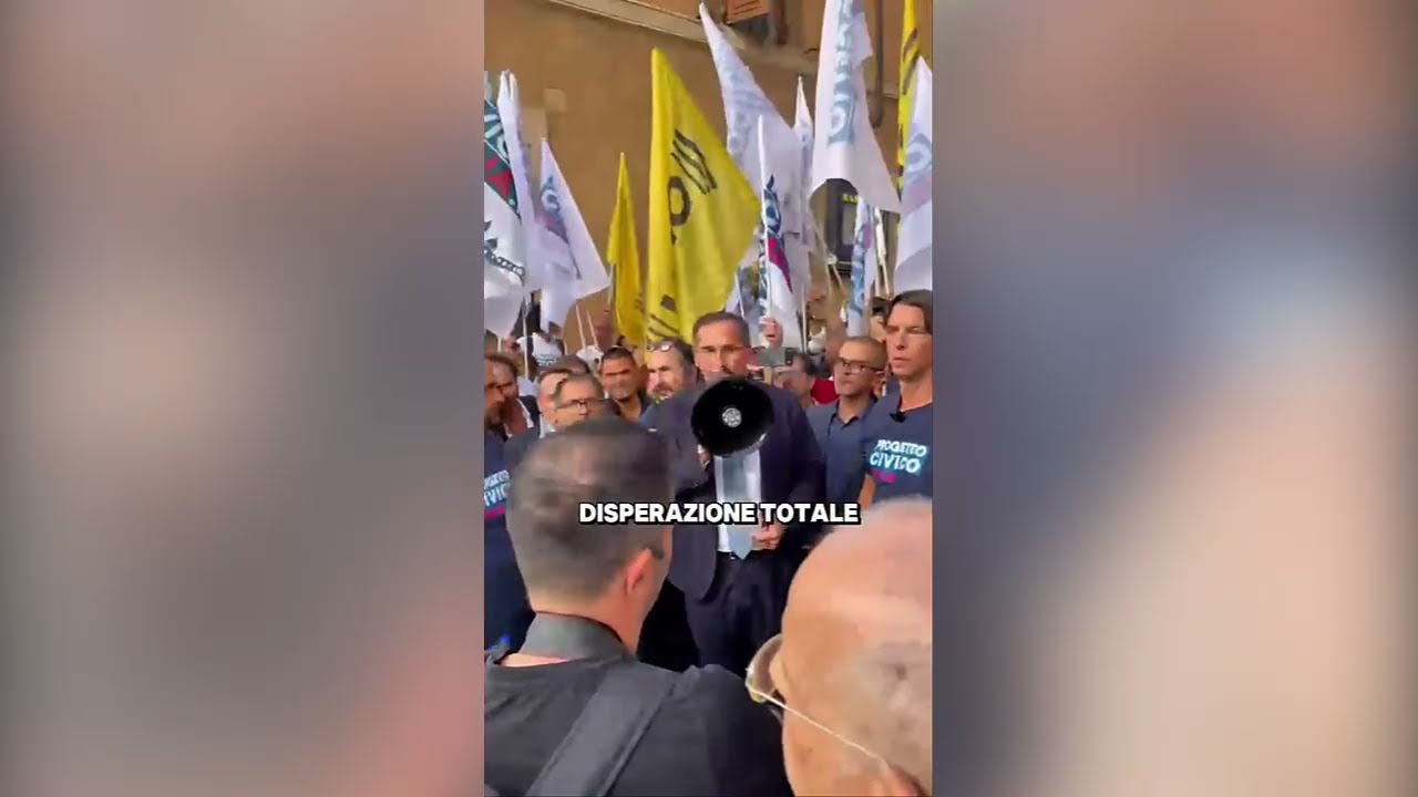 BOCCIA SOTTO MONTECITORIO: "L'IMBROGLIO SULLA LEGGE ELETTORALE VA COMBATTUTO"