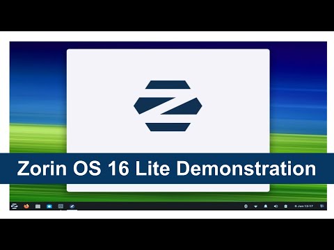 Walk-through Demonstration on Zorin OS 16 Lite