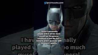 Robert Pattinson costume issues in Batman Arkham Knight #shorts