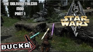 Modding: Skyrim The Oblivion Falcon - Star Wars/Skyrim Crossover Quest Mod Part 1 | PC