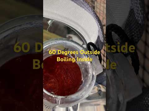 Testing the GoSun Portable Solar Oven for Water purification #gosun #solar #sunoven