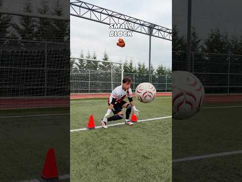 1v1 Block Techniques 🧤⚽️
