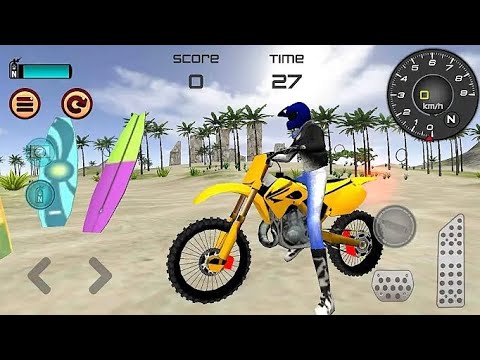 Motocross Beach Bike Extreme Stunt 3d Driving #2 - Motorbike Racing Best Bike Game Android Gameplay