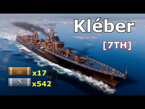 World of WarShips Kléber - 5 Kills 316K Damage
