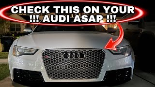 CHECK THIS ON YOU (AUDI) ASAP !!!WHY IS YOUR AC NOT COLD ENOUGH OR WORKING PROPERLY