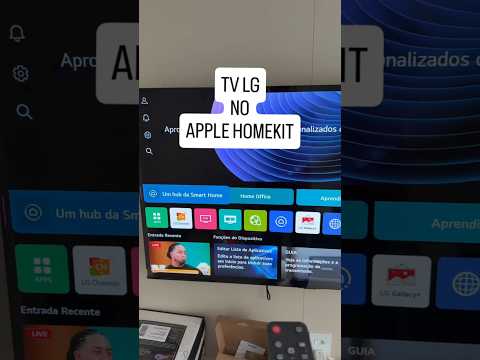 Como adicionar um TV LG direto no Apple Homekit#homekit #tvlg #CasaInteligente #smarthome #lgbrasil