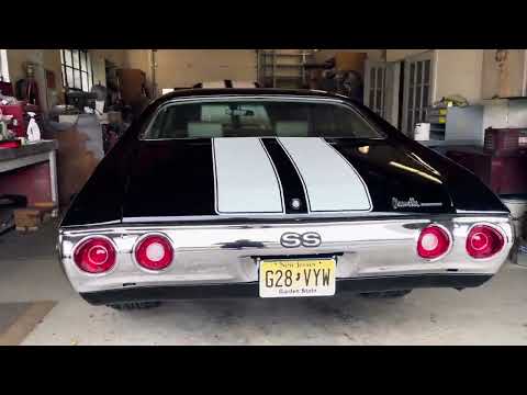 71 Chevelle LS swap initial start up.