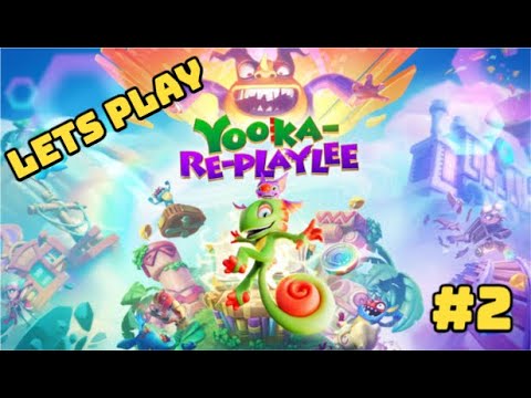 LETS PLAY: Yooka-Replaylee - Episode 2: Tribalstack Tropics!
