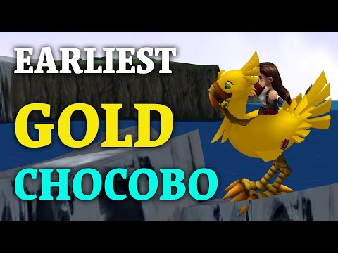 Gold Chocobo Fast in Final Fantasy 7 - No Racing Method (2025 Update)