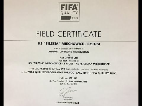 Nowe boisko KS SILESIA Miechowice 11.2018