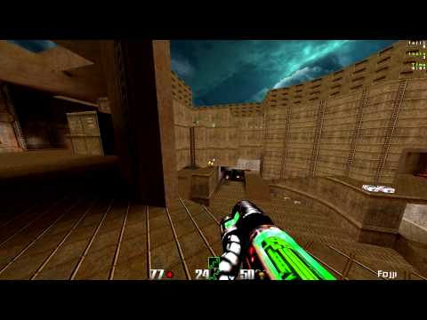 QuakeCon 2007 Toxjq vs Fojji (Toxic vs Fox) Quad Damage Tournament Final - Quake2 Part2