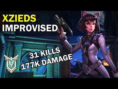31 Kills 177K Damage xZieds Saati Paladins Competitive (Master) IMPROVISED