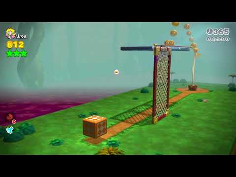 Super Mario 3D World (Switch) 6-4 Itemless Speedrun - Time: 38 (Former WR)