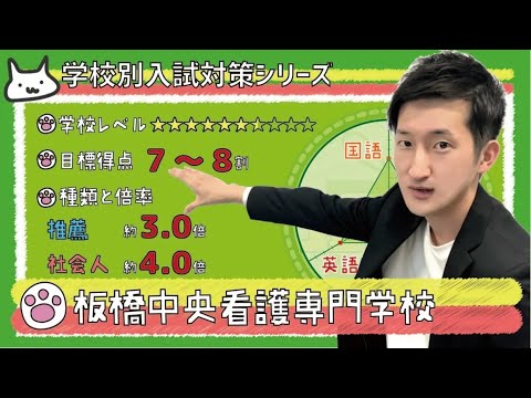 看護学科 【再アップ】板橋中央看護専門学校の傾向と対策【看護受験チャンネル】