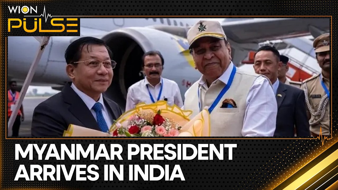 Myanmar President Begins India Visit, Visits Sacred Mahabodhi Temple in Gaya | WION Pulse