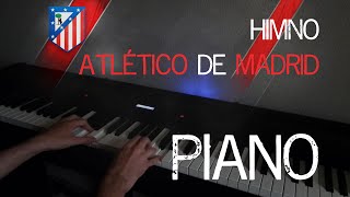 Atlético de Madrid Himno / Anthem (Blues Piano | Sheet Music | Partituras)