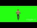 Guy Dangerous Running Green Screen Temple Run