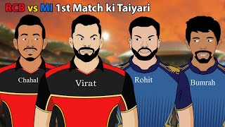RCB vs MI 1st Match ki Taiyari | IPL 2021