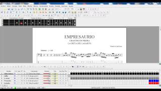 Empresaurio Chancho en Piedra tablatura en guitar pro