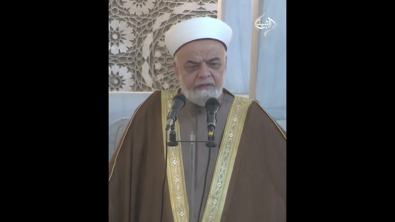 فيديو | خطيب جامع أبي حنيفة النعمان يدعو لمعركة حاسمة ضد الفساد المالي والإداري