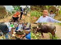 200 KG Buffalo Meat Cooking in Nepal Village | Mubashir Saddique | Village Food Secrets