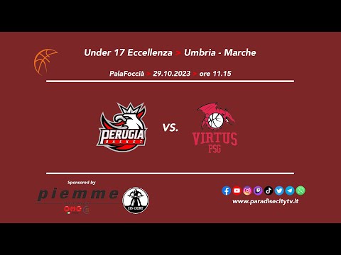 HIGHLIGHTS UNDER 17 ECC. UMBRIA-MARCHE 2023-24 - PERUGIA BASKET vs. VIRTUS BASKET PORTO S. GIORGIO