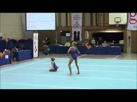 Internationaler Gutenbergpokal Mainz 2014_Finale_Nicole Boxler / Sophie Kirschner_TSV Friedberg