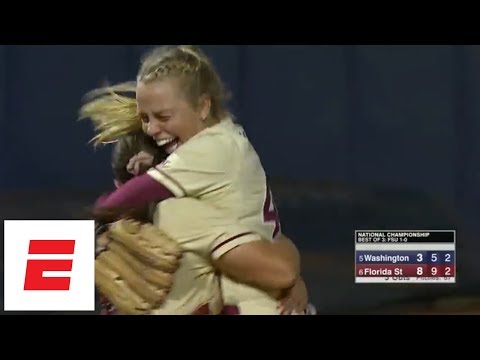 Florida State sweeps Washington to win first Women's College World Series title | ESPN