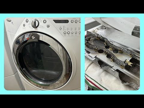 Dryer not Heating?  EASIEST way to troubleshoot and replace Whirlpool Duet Heating Element