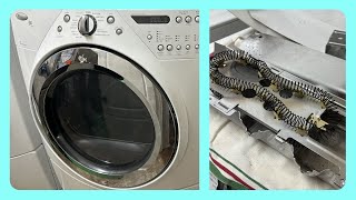 Dryer Not Heating? Easiest Way to Troubleshoot and Replace Whirlpool Duet Heating Element