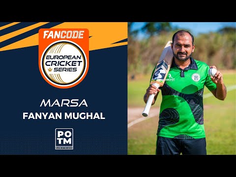 POTM: F.Mughal - Match 9 - GOZ vs MAR | Highlights | FanCode ECS Malta, 2022 Day 3 | ECS22.635