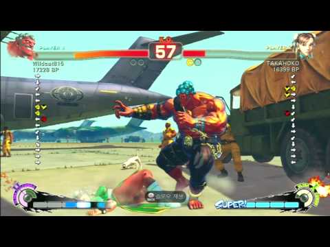 SSF4 Rank Match  Wildcat815 (HK)  vs  TAKAHOKO (CH) 2