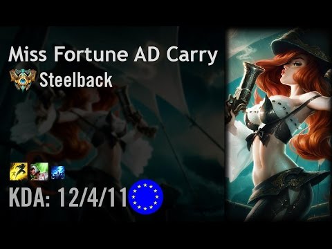 Miss Fortune AD Carry vs Kog'Maw - Steelback - EUW Challenger Path 6.5