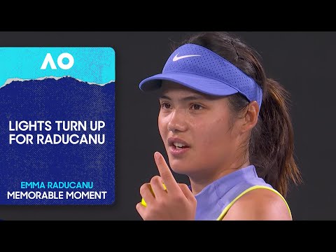 Floodlight DRAMA for Emma Raducanu | Australian Open 2026 First Round