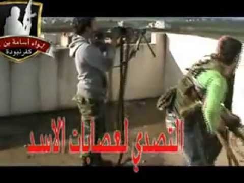 مقطع مرئي يرصد تفاصيل هجوم مقاتلي لواء أسامة بن زيد على حاجز كازية شاليش في منطقة كفرنبودة في ريف حماه