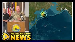 Hawaiʻi Tsunami Warning Update: Officials Hold Briefing (July 29, 2025)