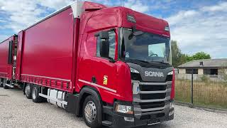 Купить грузовик штору Scania R450 + прицеп штора - Изображение 4 | Autoline TM Грузовик штора Scania R450 + прицеп штора | Изображение 4 - Autoline